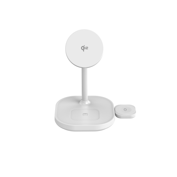 Multifunction 15W 3 in 1 Portable Magnetic Wireless Charger Charging Stand Holder Compatible for Phones/watch/earphones