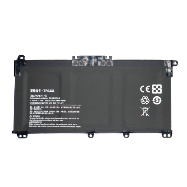 TF03XL Laptop Battery 41.7Wh 3610mAh